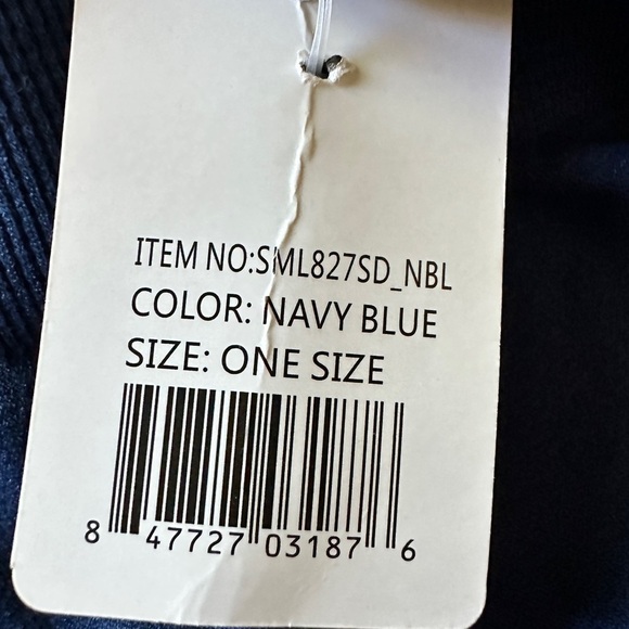 ✂️ SPRING SWEEP SALE Seamless Form Fitting Soft Navy Blue Leggings One Size - Picture 9 of 10